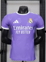25-26 RMA Purple Special Edition Player Version Soccer Jersey