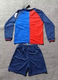 1999 BAR Home 100th Anniversary Version Long sleeves Retro Kids Soccer Jersey