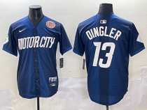 2025 MLB Detroit Tigers New Pattern Jersey