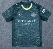25-26 Man City Fourth Fans Soccer Jersey