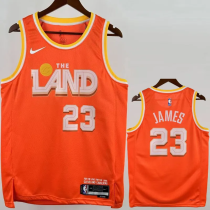 25-26 Cleveland Cavaliers JAMES #23 Orange City Edition Top Quality Hot Pressing NBA Jersey 25-26 Cleveland Cavaliers JAMES #23 Orange City Edition Top Quality Hot Pressing NBA Jersey