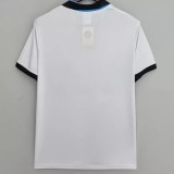 1990-1991 INT Away White Retro Soccer Jersey