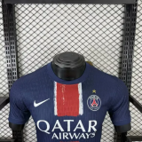 24-25 PSG Home Champions Of Europe 25 ICI C'EST Paris Player Version Soccer Jersey
