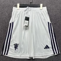 25-26 Man Utd White Shorts Pants 1:1 Thai Quality (黑标) 25-26 Man Utd White Shorts Pants 1:1 Thai Quality (黑标)