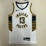 22-23 Indiana Pacers GEORGE #13 White Top Quality Hot Pressing NBA Jersey