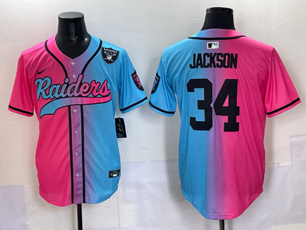 2025 MLB Las Vegas Raiders New Pattern Jersey