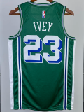 22-23 Pistons IVEY #23 Green City Edition Top Quality Hot Pressing NBA Jersey