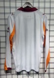 25-26 Galatasaray Away Long Sleeve Fans Soccer Jersey (五星)