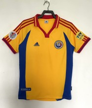2000 Romania Home Retro Soccer Jersey