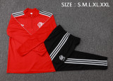 25-26 Flamengo High Quality Half Pull Tracksuit