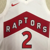 22-23 Raptors LEONARD #2 White Top Quality Hot Pressing NBA Jersey