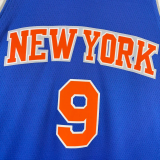 22-23 KNICKS BARRETT #9 Blue Top Quality Hot Pressing NBA Jersey