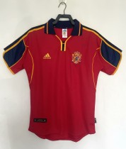 2000 Spain Home Retro Soccer Jersey 2000 Spain Home Retro Soccer Jersey