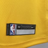 2023 LAKERS JAMES #23 Yellow Top Quality Hot Pressing Kids NBA Jersey