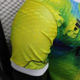 25-26 RMA Yellow Green Special Edition Player Version Soccer Jersey