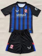 25-26 Middlesbrough Away Kids Soccer Jersey