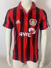 2001-2002 LeverKusen Home Retro Soccer Jersey