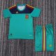 2010 Spain GoalKeeper Retro Kids Soccer Jersey