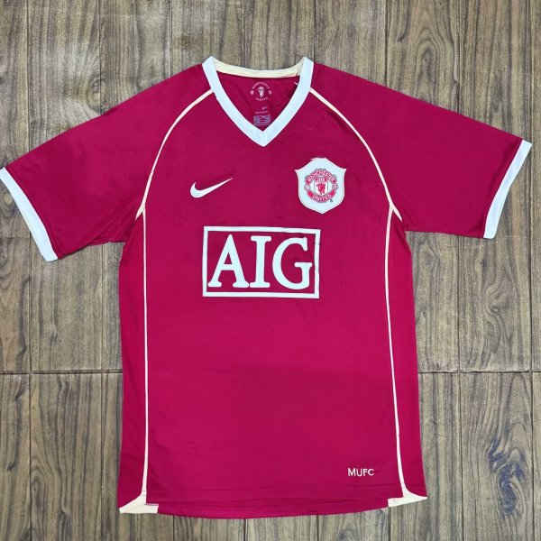 2005-2006 Man Utd Home Retro Soccer Jersey