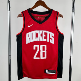 22-23 ROCKETS SENGUN #28 Red Away Top Quality Hot Pressing NBA Jersey