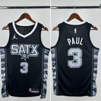 24-25 SA Spurs  Top Quality Hot Pressing NBA Jersey