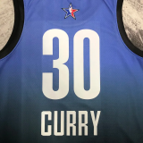 2023 ALL STAR CURRY #30 Blue Top Quality Hot Pressing NBA Jersey