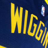 22-23 WARRIORS WIGGINS #22 Royal blue Top Quality Hot Pressing NBA Jersey (Trapeze Edition)