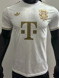 25-26 Bayern White 125th Anniversary Player Version Soccer Jersey