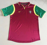 1999 Portugal Home Retro Soccer Jersey