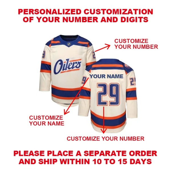 2024,2025,2026 NHL Jersey Personalized Customization(10-15 days for Shipment, Please Remarks the Name and Number,Needs to be ordered Separately)
