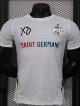 25-26 PSG White XO Special Edition Player Version Training shirts