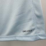 24-25 SA Spurs FOX #4 Light blue City Edition Top Quality Hot Pressing NBA Jersey