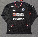 25-26 Cruz Azul Third Long Sleeve Fans Soccer Jersey 1:1 Thai Quality