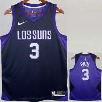 2017-18 SUNS PAUL #3 Royal Blue City Edition Top Quality Hot Pressing NBA Jersey 2017-18 SUNS PAUL #3 Royal Blue City Edition Top Quality Hot Pressing NBA Jersey