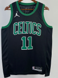 22-23 CELTICS IRVING #11 Black Top Quality Hot Pressing NBA Jersey (Trapeze Edition)