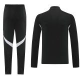 2025 AD Black Half Pull Tracksuit