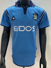 2000-2001 Man City Home Retro Soccer Jersey