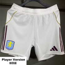 25-26 Aston Villa Home Player Version Shorts Pants 1:1 Thai Quality (球员短裤) 25-26 Aston Villa Home Player Version Shorts Pants 1:1 Thai Quality (球员短裤)