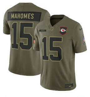 2025 NFL Kansas City Chiefs New Pattern Jersey