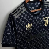 22-23 JUV GUCCI Black Special Edition Fans Soccer Jersey