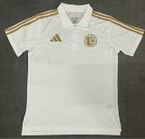 25-26 Tigres UANL White Polo Short Sleeve