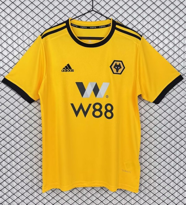 2018-2019 Wolves Home Retro Soccer Jersey