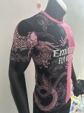 25-26 RMA Pink Black Special Edition Player Version Training Shirts *粉龙纹