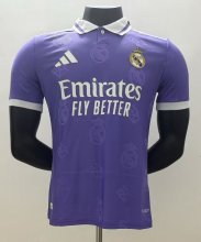 25-26 RMA Purple Special Edition Player Version Soccer Jersey
