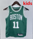 2023 CELTICS IRVING #11 Green Top Quality Hot Pressing Kids NBA Jersey