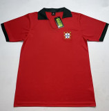 1972 Portugal Home Retro Soccer Jersey
