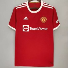 21-22 Man Utd 1:1 Home Fans Soccer Jersey
