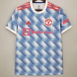 21-22 Man Utd 1:1 Away Fans Soccer Jersey