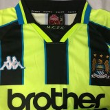 1998-1999 Man City Away Retro Soccer Jersey