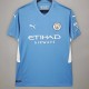 21-22 Man City 1:1 Home Fans Soccer Jersey